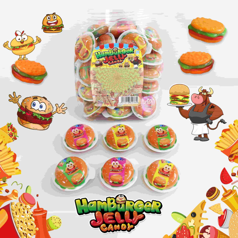 ŽELE SALDAINIAI HAMBURGER JELLY 10G