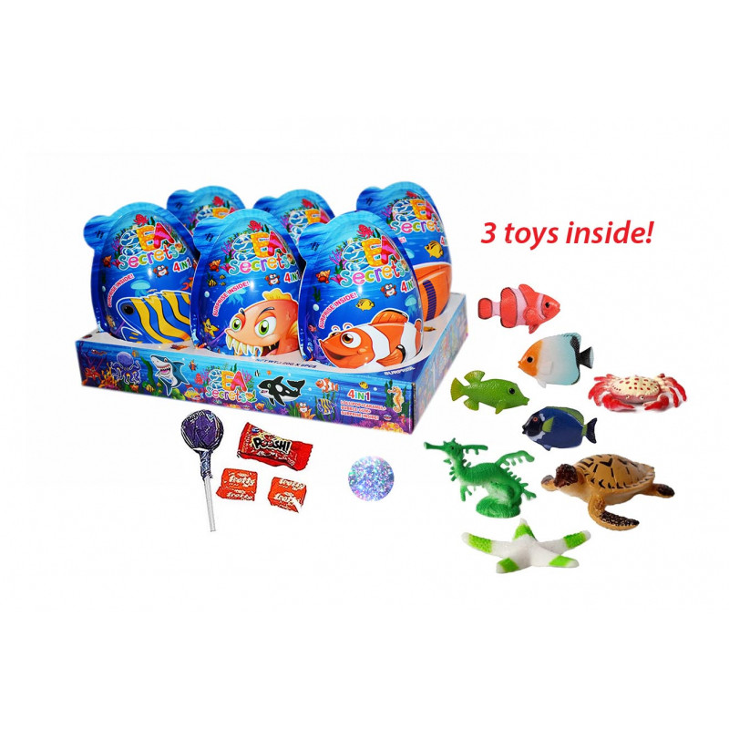 PLASTIKINIS KIAUŠINIS SEA SECRET PLASTIC EGG 20G