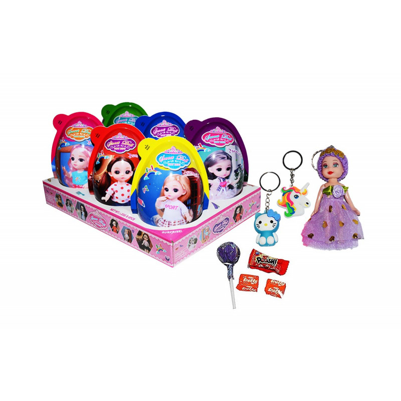 PLASTIKINIS KIAUŠINIS SWEET DOLL PLASTIC EGG 20G