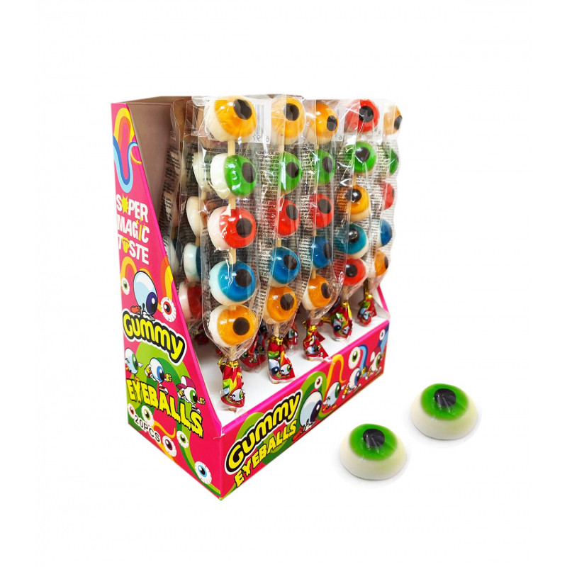 ŽELE SALDAINIAI EYESBALLS/BURGER 18G