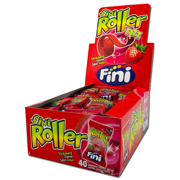 Guminukas Fini roller braškių skonio