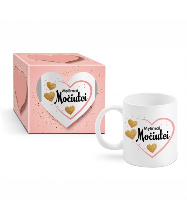 Puodelis 300ml "Mylimai močiutei"