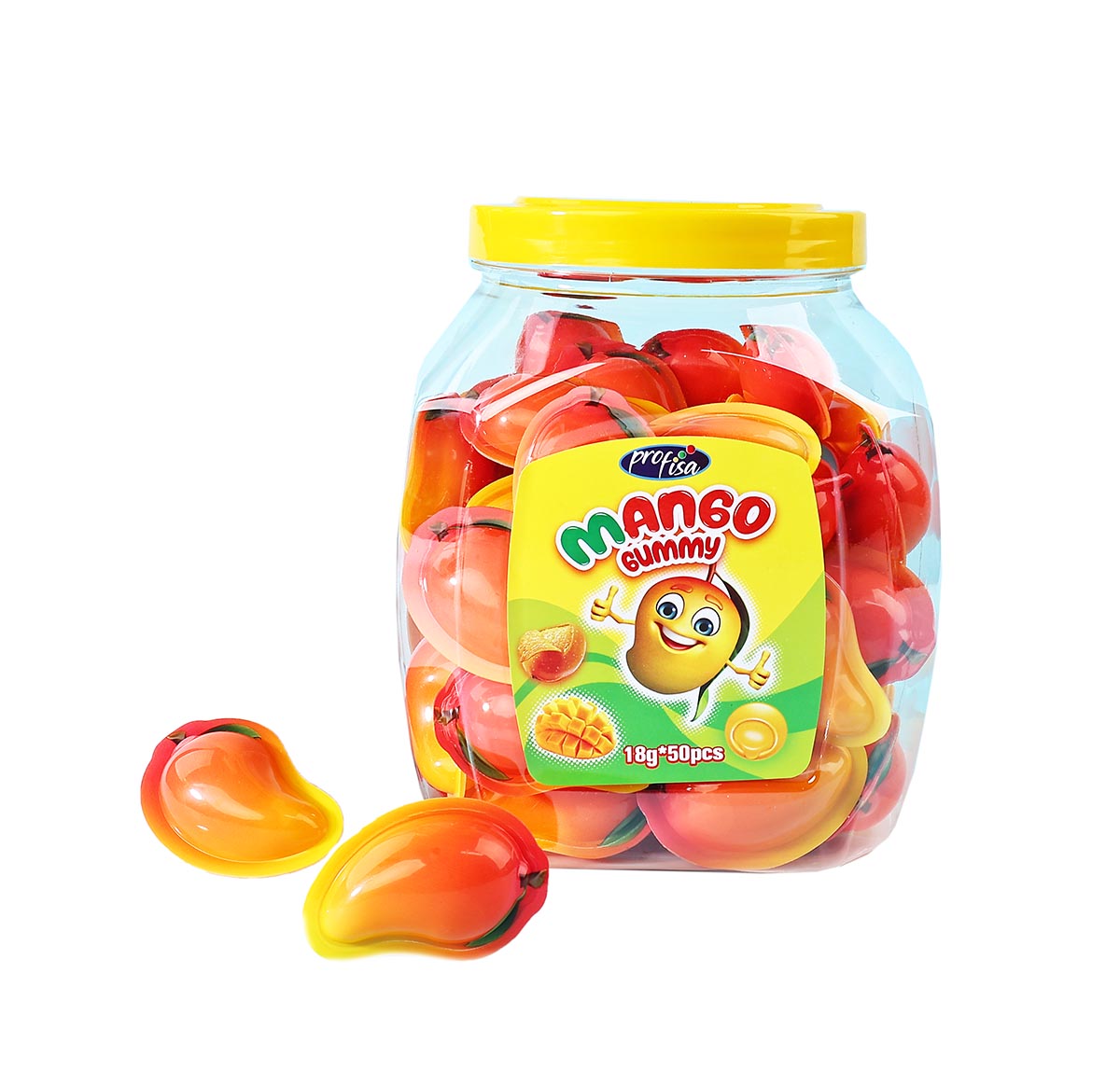 Saldainis Pineapple Jelly Candy