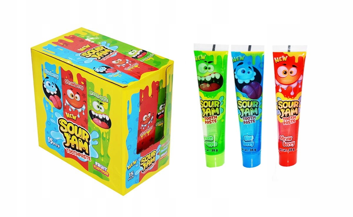 Skysta karamelė Sour Toothpaste Jam