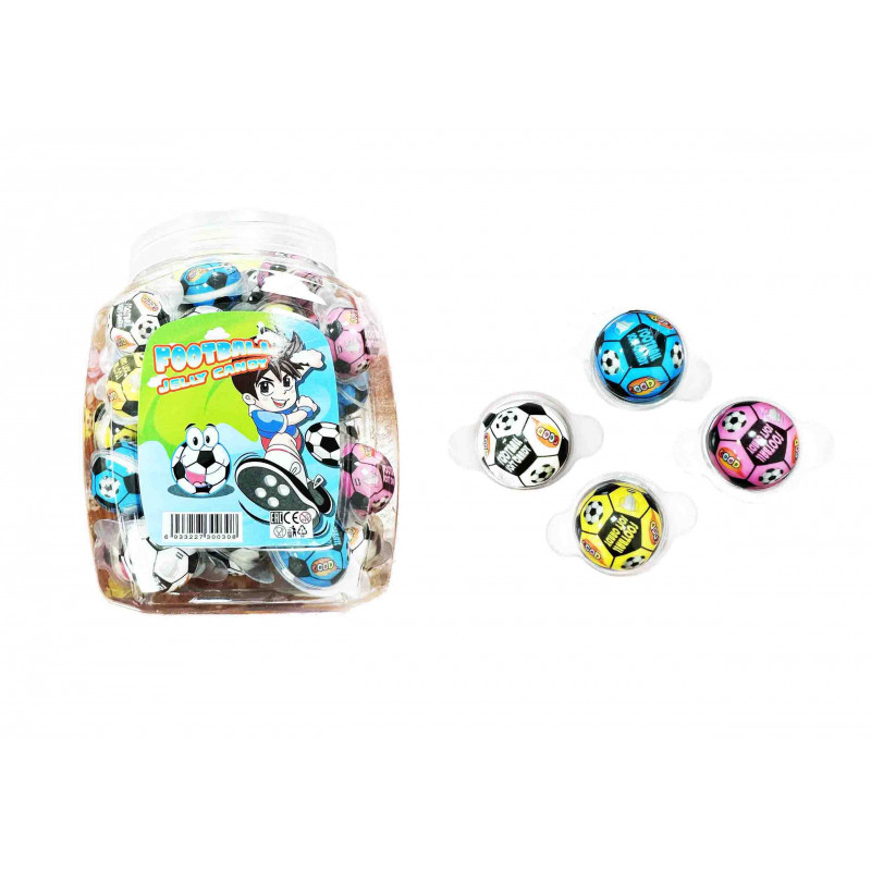 JELLY CANDY FOOTBALL 10G