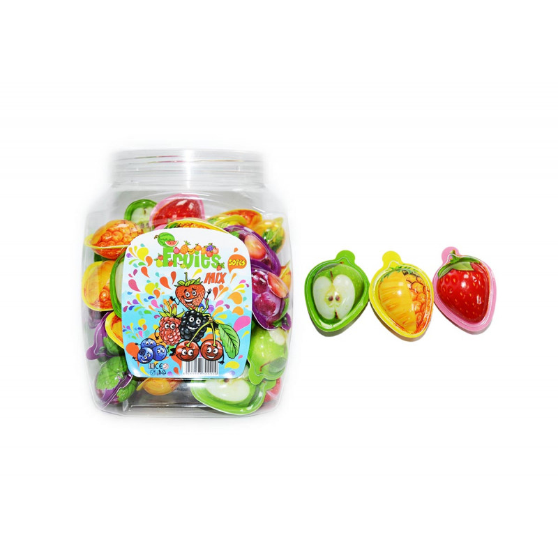ŽELINIAI SALDAINIAI FRUIT MIX 10G