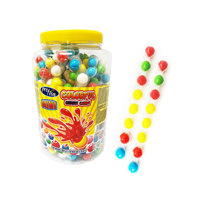 ŽELĖ SALDAINIAI MINI COLORFUL GUMMY 16G