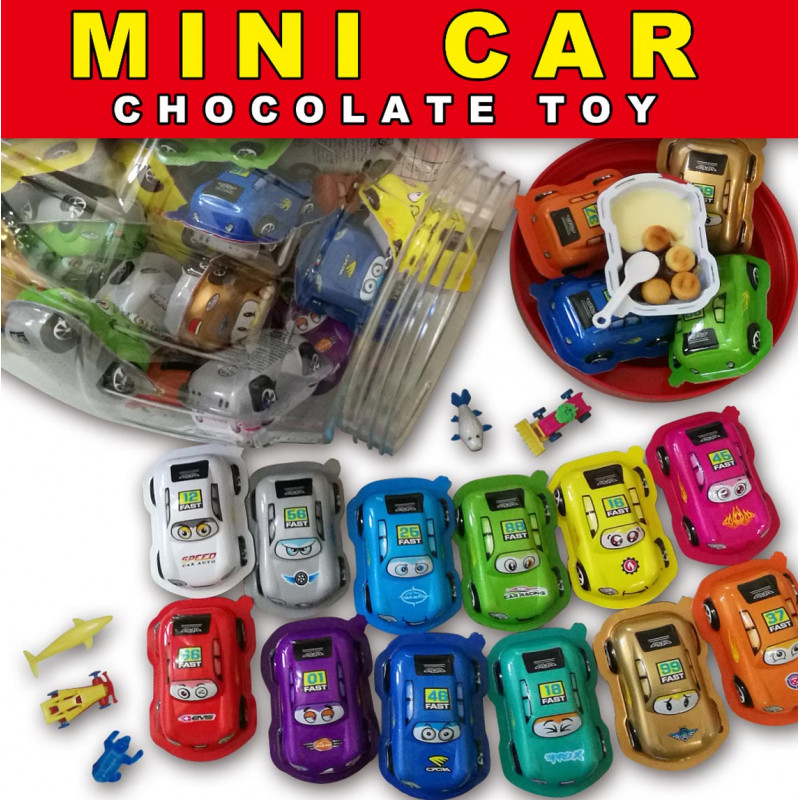 MINI CAR CHOCOLATE TOY 8G