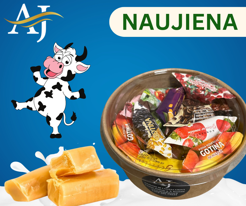Latviška Karvutė dėžutėje ASORTI 400 GR
