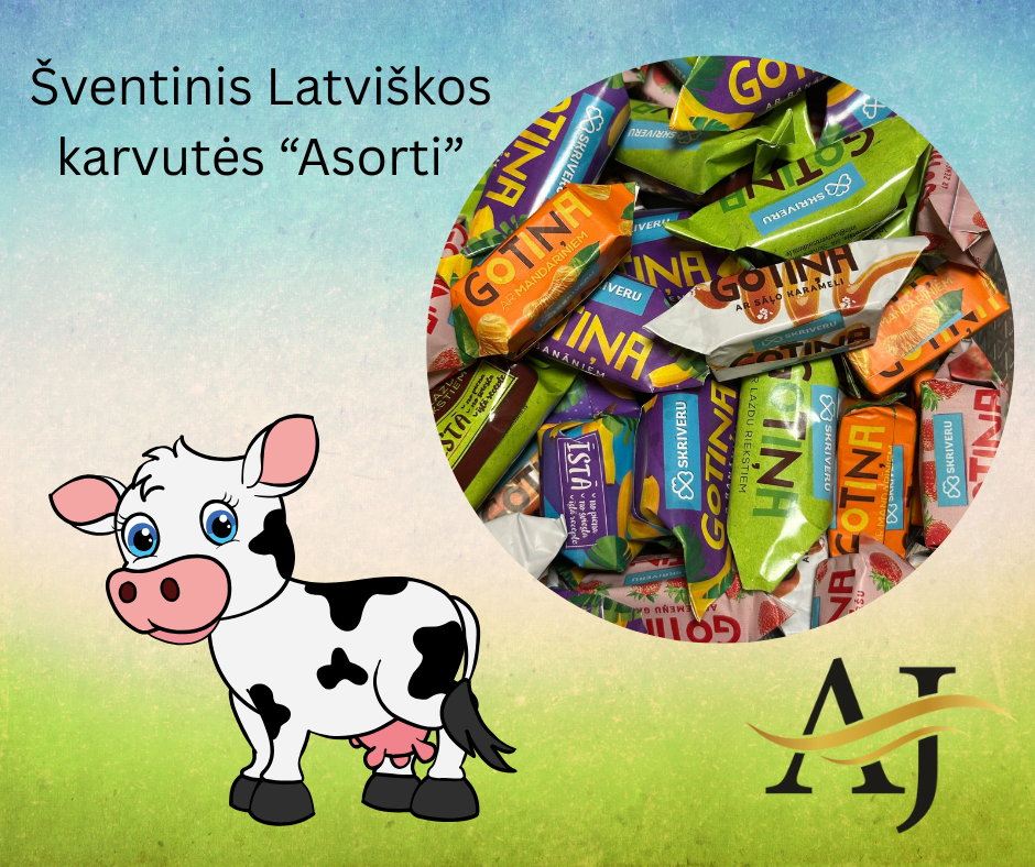Latviškos karvutės asorti