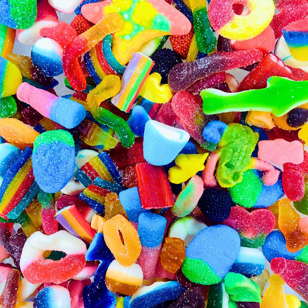 Guminukų "ASORTI" 100 GR.