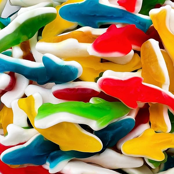 Rykliai, žuvys guminukai 100 gr