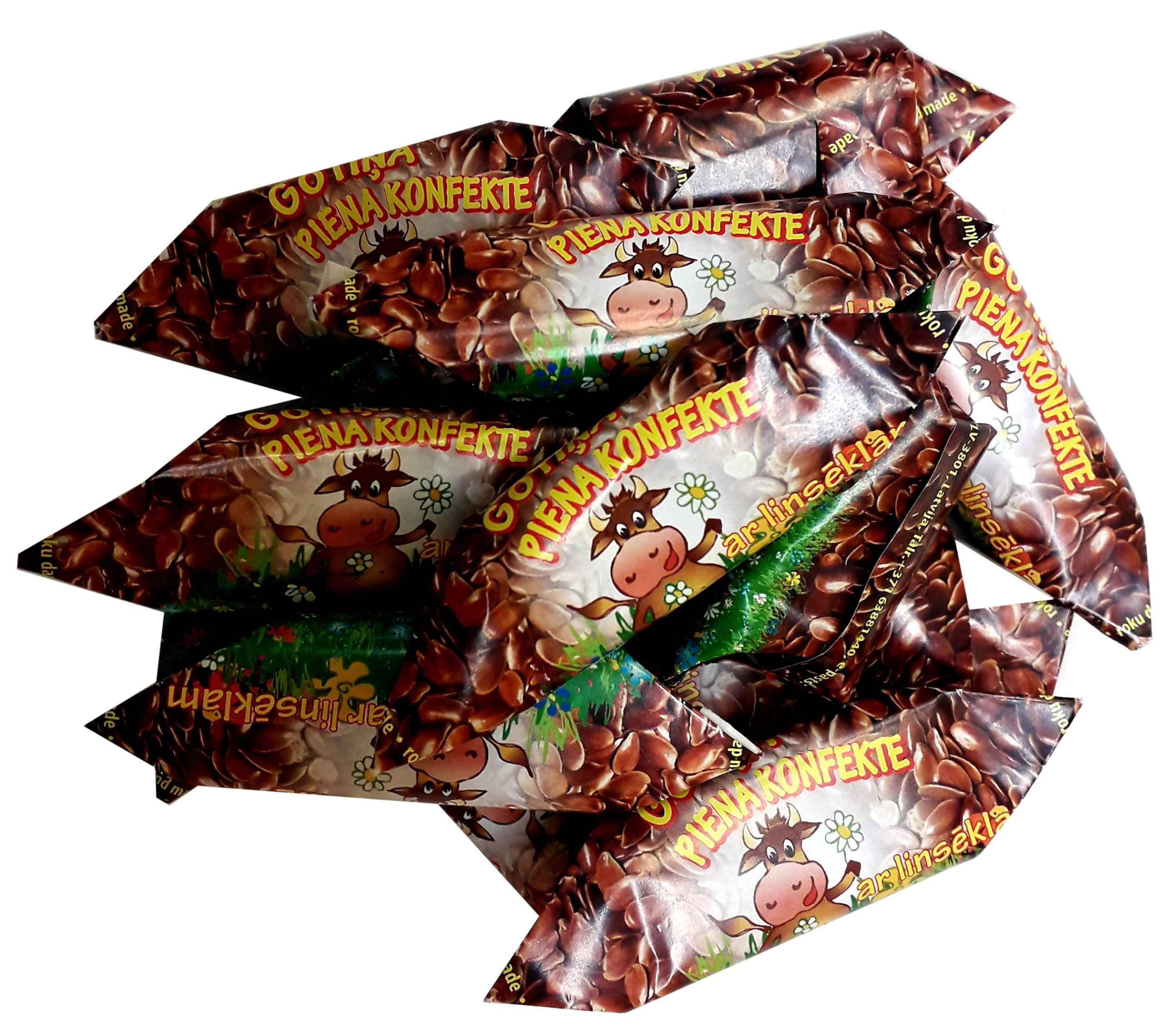 Saldainiai su linų sėklomis Gotina 100g.