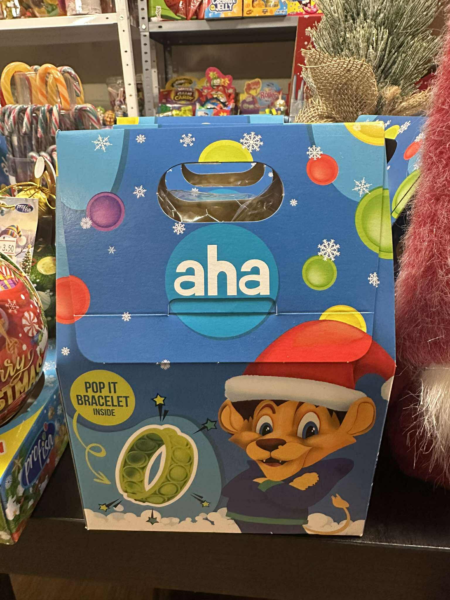 Kalėdiniai saldainiai "AHA"