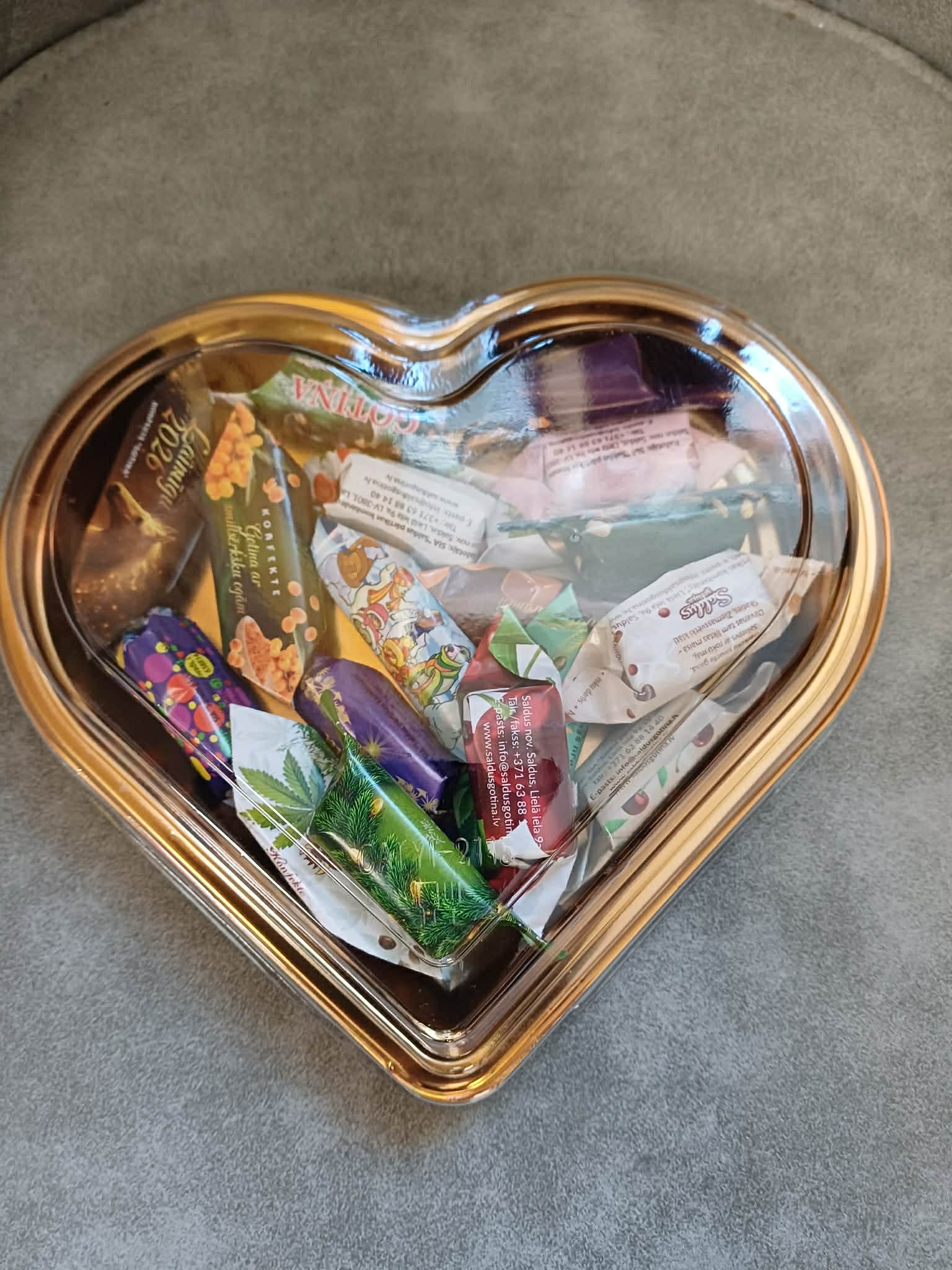 Latviška karvutė ("Širdies formos) 300 gr.