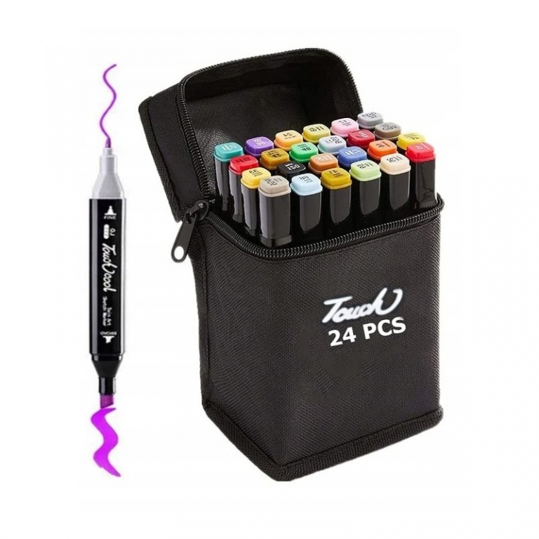 Flomasteriai - markeriai 24vnt.