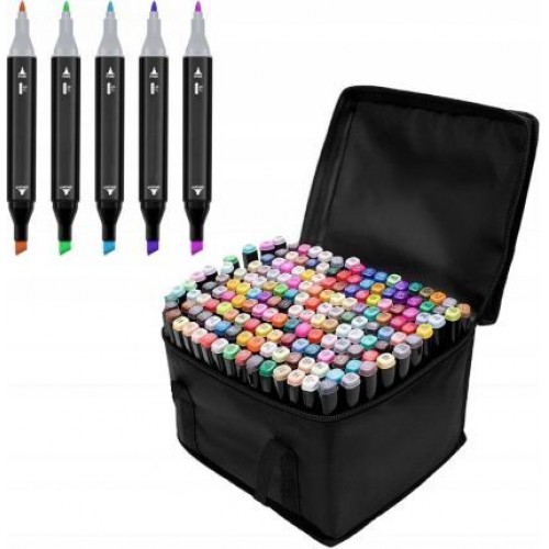 Flomasteriai - markeriai 168vnt.